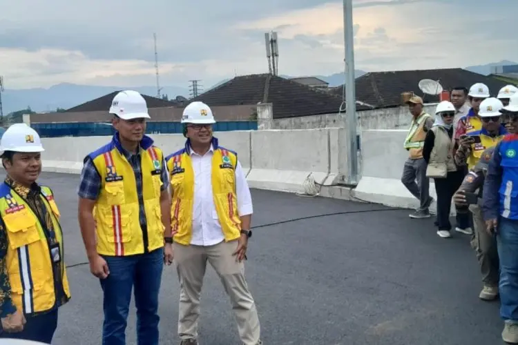 AHY Harap Flyover Nurtanio Rampung Akhir Tahun Ini