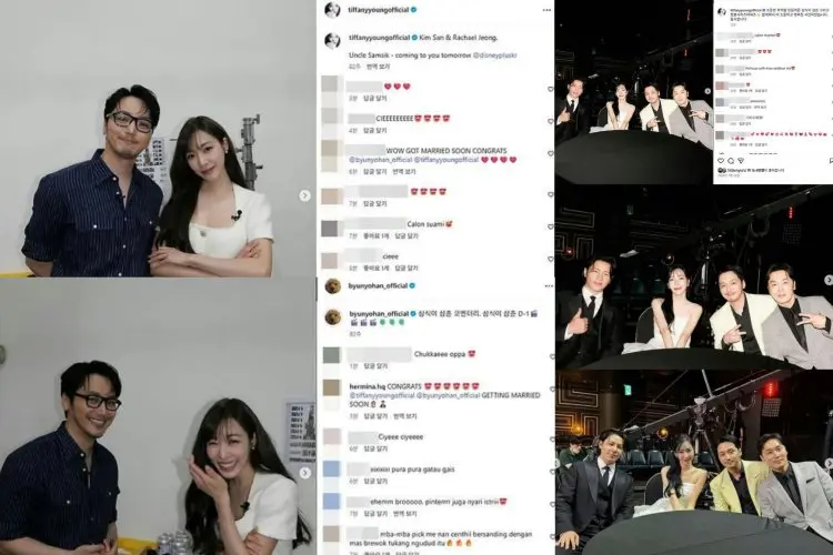 Ternyata Selama Ini Tiffany SNSD dan Byun Yohan Sering Unggah Postingan sama di Instagram