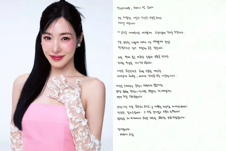 Usai Umumkan akan Menikah dengan Byun Yohan, Tiffany SNSD Meminta Restu pada Penggemar