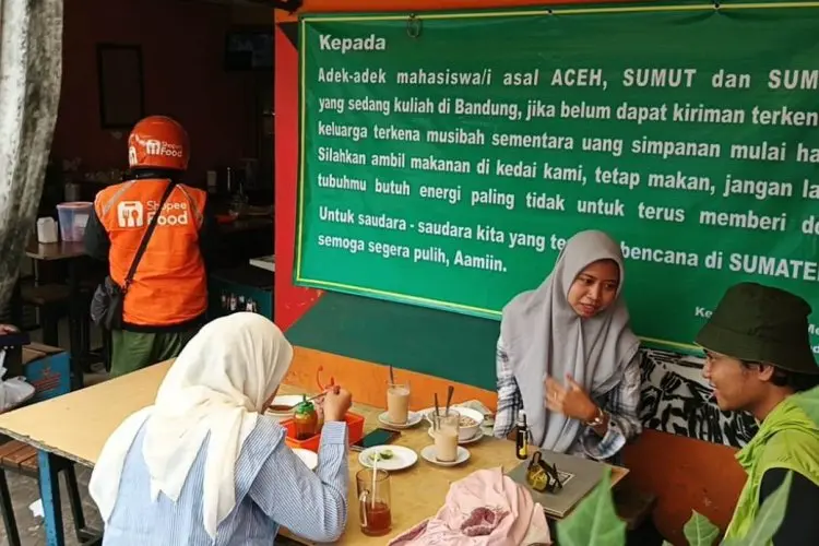 Aksi Dari Bandung untuk Perantau Sumatera