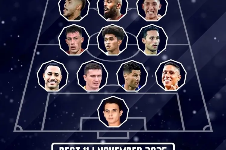 Julio Cesar Masuk 11 Pemain Terbaik APPI November 2025