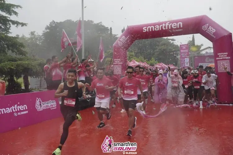Gelar Fun Run 2025, Smartfren Perluas Jaringan 4G di Sleman DIY