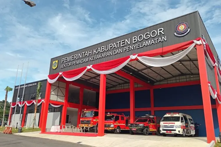 Pengembang Sentul City Hibahkan Gedung Sektor Pemadam Kebakaran dan Penyelamatan ke Pemkab Bogor