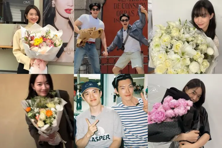 DO EXO Ungkap Sisi Romantis Kim Woo Pin yang Masih Sering Kirim Bunga untuk Pacarnya Shin Min Ah