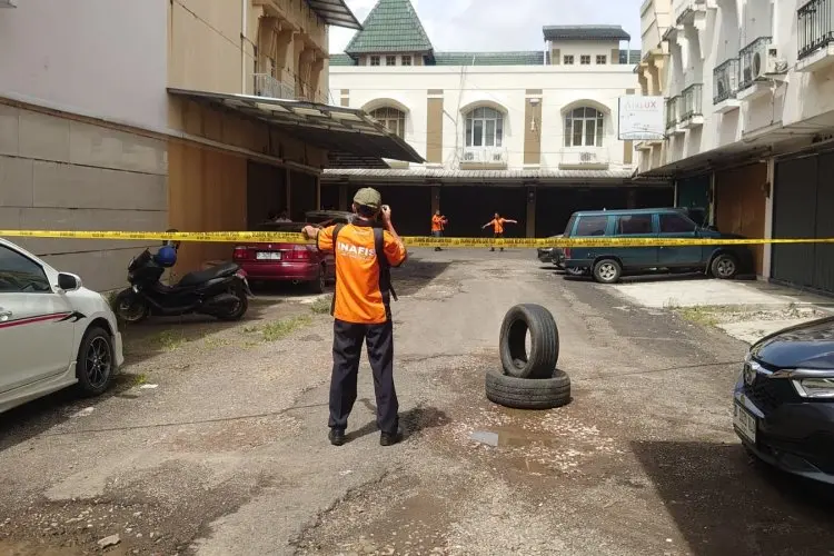 Ini Awal Penemuan Benda Diduga Bom di GKPS  Ruko ITC Baranangsiang Bandung