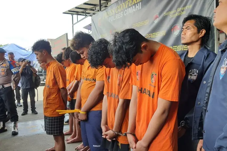 Sempat Viral dan Serang Korban Secara Random, Belasan Anggota Lapendos Diringkus
