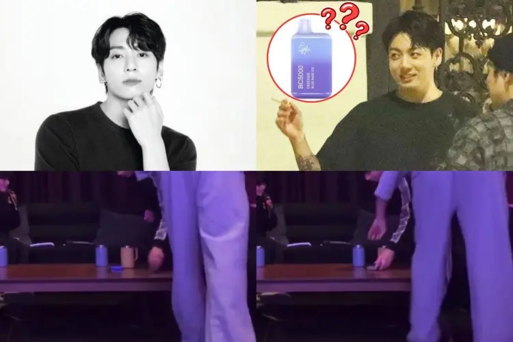 Langsung Disembunyikan Jin BTS, Jungkook Tak Sengaja Tunjukan Vape saat Live Weverse