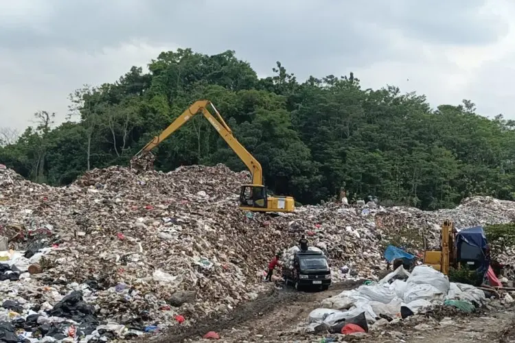 TPA Gempol Kabupaten Cirebon Mulai dikebut Menjelang Tutupnya TPA Gunungsantri
