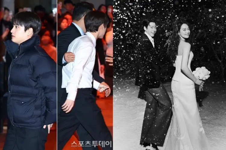 Di Tengah Jadwal EXO yang Sibuk di MMA 2025, DO Menyempatkan Hadir di Pernikahan Kim Woo Bin dan Shin Min Ah