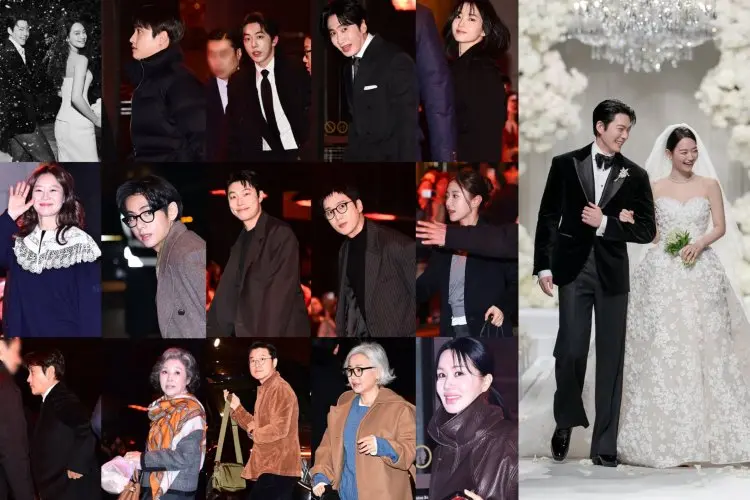 Ada V BTS hingga Kim Tae Ri, Berikut Jajaran Selebriti yang Hadiri Acara Pernikahan Kim Woo Bin dan Shin Min Ah