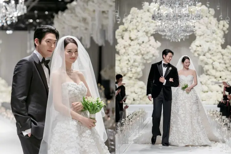 Agensi AM Akhirnya Unggah Foto Resmi Pernikahan Kim Woo Bin dan Shin Min Ah