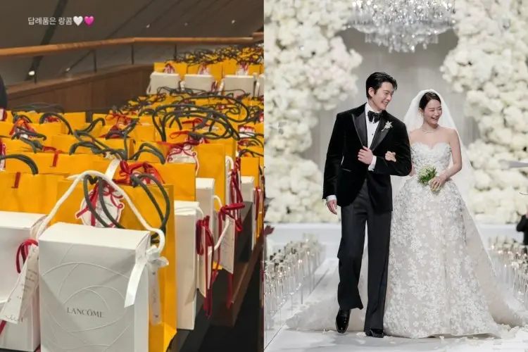Ini Suvenir yang Diterima para Tamu di Pernikahan Kim Woo Bin dan Shin Min Ah