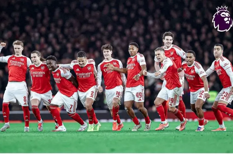 Arsenal Lolos Semifinal Carabao Cup 2025/26, Bungkam Crystal Palace lewat Adu Penalti 8-7