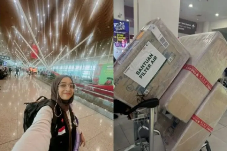 Viral Curhatan Tiket Pesawat ke Sumatera Mahal, Chiki Fawzi Pilih Terbang Lewat Malaysia untuk Salurkan Bantuan