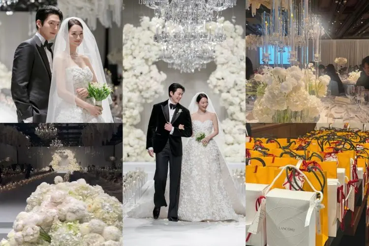 Pernikahan Mewah Kim Woo Bin dan Shin Min Ah Diperkirakan Habiskan Biaya Lebih dari Rp88 M