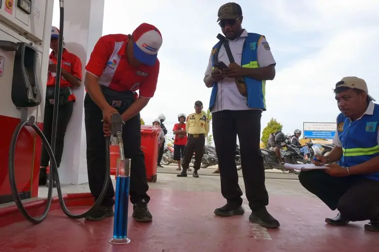 Disdagkoperin Cimahi Ultimatum  Sejumlah SPBU,  Curangi Takaran BBM Berujung Sanksi Berat