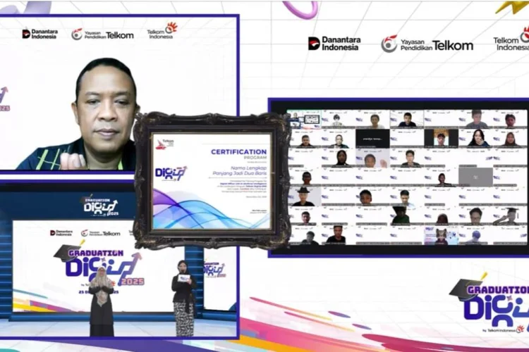 Telkom DigiUp 2025 Usai, Peserta Dapatkan Sertifikat Bernilai di Industri Digital
