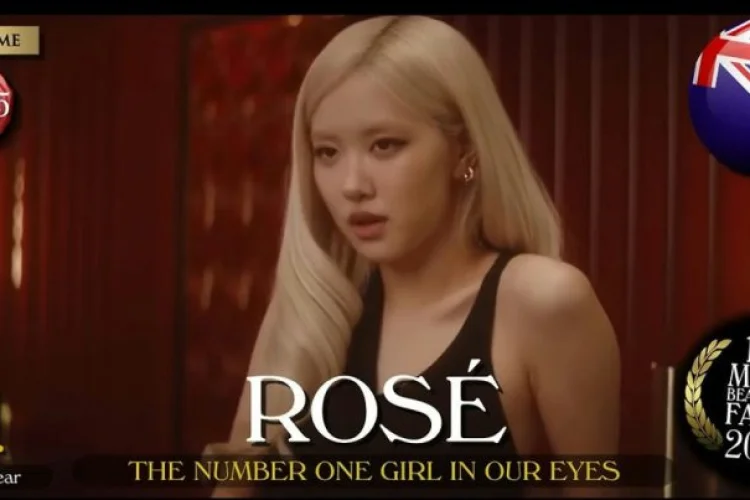 Rose BLACKPINK jadi Wanita dengan Wajah Tercantik di Dunia Nomor 1 versi TC Candler