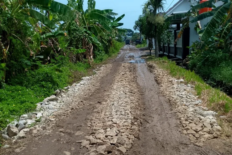 Warga Desa Pasindangan Kembali Protes Jalan Rusak Akibat Proyek Perumahan