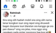 Dirujak Netizen, Akun FB Istri Kuwu di Cirebon Klarifikasi dan Minta Maaf