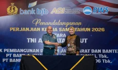 Lanjutkan Kerja Sama Layanan Keuangan, bank bjb Perkuat Kolaborasi dengan TNI AL