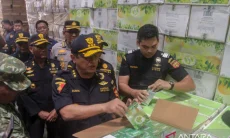 Setahun,  1,4 miliar Batang Rokok Ilegal Disita Bea Cukai