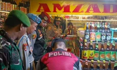Baru Lima Hari Menjabat, Kapolsek Cantik di Megamendung Pimpin Patroli Lingkar Badai