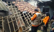 Hujan Deras di Bogor Utara, Satu Rumah Ambruk