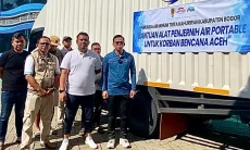 Tirta Kahuripan Bantu Logistik dan Penjernih Air untuk Korban Bencana di Aceh, Sumbar dan Sumut