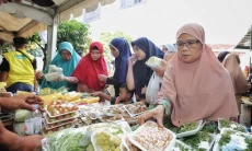 Bazar Ramadan Kota Bandung Jual Beras, Minyak hingga Sayuran Lebih Murah