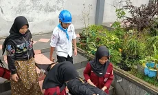 Simulasi di SMPN 1 Lembang, Latih Generasi Tangguh Hadapi Ancaman Sesar Lembang