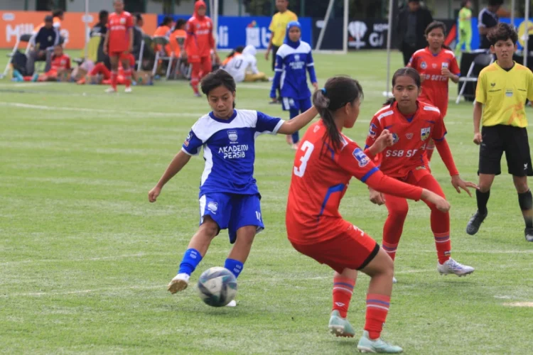 Akademi Persib Rajai Dua Kelompok Usia di Liga Putri Nasional Seri Bandung