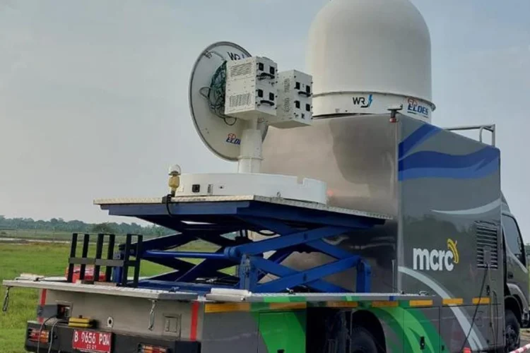 Len Dukung Operasional Radar Cuaca MCRC BMKG