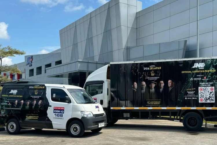 Promotor Konser “Dua Delapan” Padi Reborn 2026 Gandeng JNE jadi Official Logistics Partner 