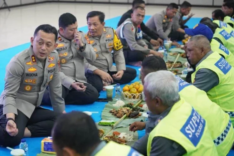 Kapolres Bogor Ajak Supeltas Makan Siang Bersama