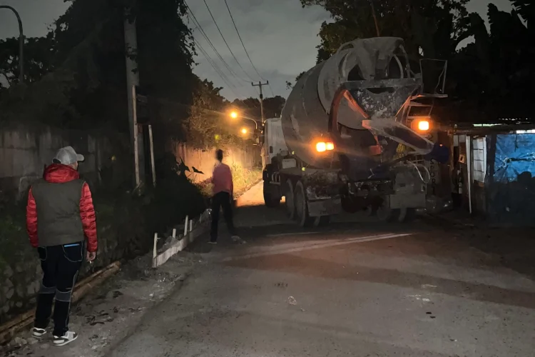 Jalan Baruajak Desa Lembang Selesai Diperbaiki, Siap Jadi Jalur Alternatif Menuju Bandung