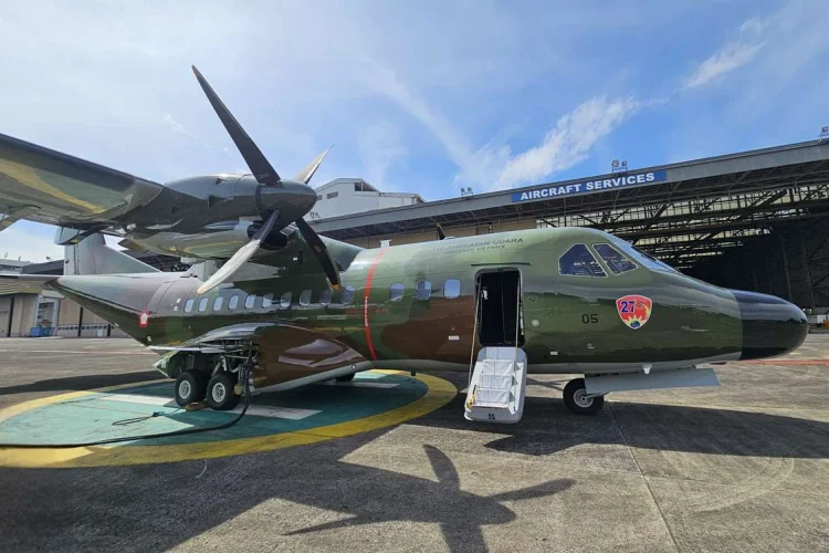 PT Dirgantara Indonesia Rampungkan Restorasi CN235-100M Milik TNI AU