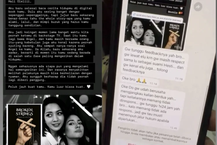 Hesti Purwadinata Diduga Terima Ancaman Usai Bela Aurelie Moremans soal Buku Broken Strings
