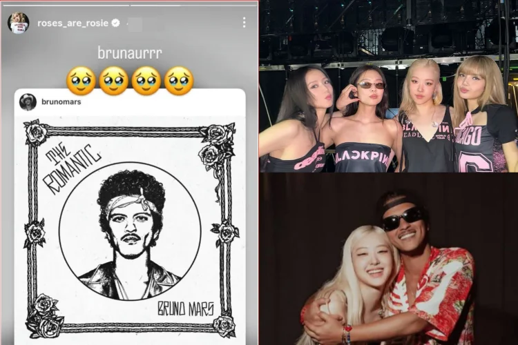 Rose Kembali Dituduh Abaikan BLACKPINK saat Dia Kembali Dukung Album Terbaru Bruno Mars