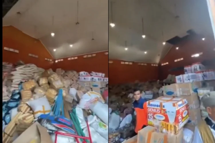 Geger! DPRK Bireuen Gerebek Gudang BPBD dan Dinsos, Temukan Puluhan Ton Bantuan Tak Disalurkan
