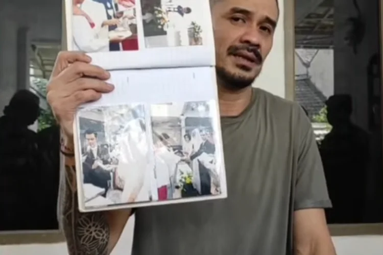 Usai Viral 'Surat Kawin', Roby Tremonti Buka Bukti Pernikahan dengan Aurelie Moeremans