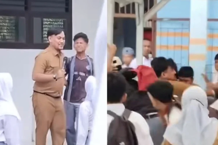 Video Viral Kericuhan Guru dan Siswa di SMKN 3 Tanjab Timur, Polisi dan Pemkab Lakukan Mediasi