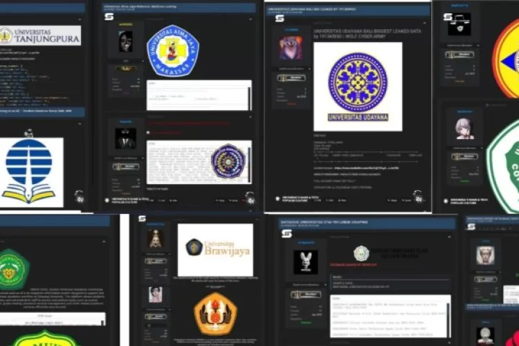 Viral Dugaan Kebocoran Data Mahasiswa, Nama Belasan Kampus Besar Indonesia Terseret