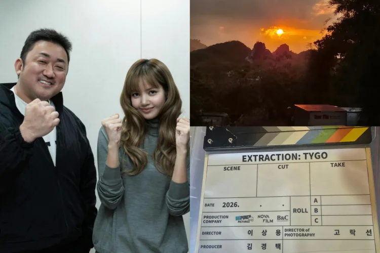 Lisa BLACKPINK Syuting Film 'Extraction: TYGO' Bareng Ma Dong Suk di Stone Garden Bandung Barat??