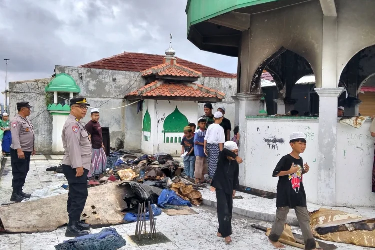 Kebakaran Pesantren Darussurur di Margaasih Diduga Akibat Anak-anak Membakar Kertas