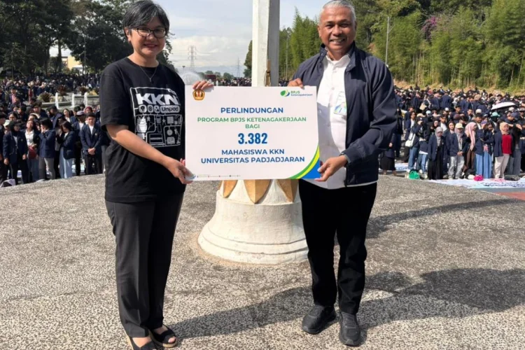 Sebanyak 3.382 Mahasiswa KKN Unpad 2026 Dilindungi Program JKK dan JKM BPJS Ketenagakerjaan