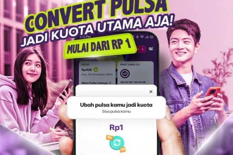 Inovasi AXIS Hadirkan Fitur Convert Pulsa Pelanggan menjadi Kuota Utama