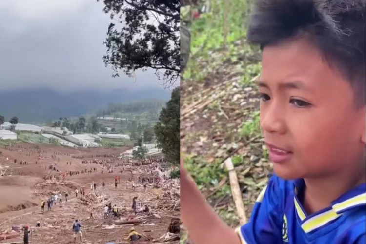 Kisah Haru Daffa: Menanti Keajaiban di Tengah Pencarian Korban Longsor Cisarua Bandung Barat