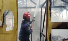 Warung Soto Ohim Hangus Terbakar, Penyebabnya Tabung Gas Bocor