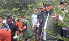 Tanam Pohon di DAS Ciliwung, Rudy Susmnto Ajak Warga Cintai Alam